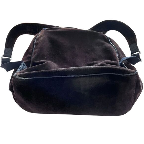 Juicy Couture Y2K Brown Velvet Backpack main image 8